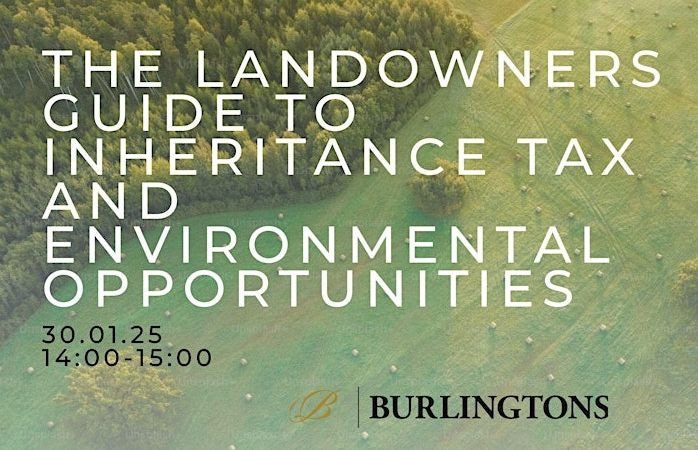 Henry Mills presents ‘Landowners Guide to Inheritance Tax and Environmental Opportunities’ webinar - featrured image