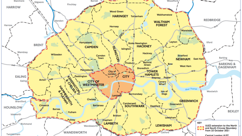 London’s New Ultra Low Emission Zone (ULEZ) Comes Into Force - featrured image