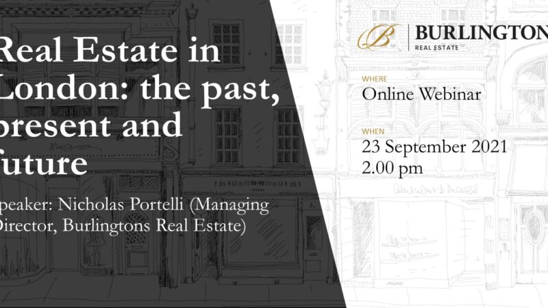 Burlingtons’ London Property Webinar Set For 23 September - featrured image